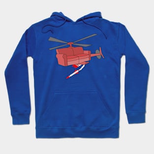 Helicopter Couch Hoodie